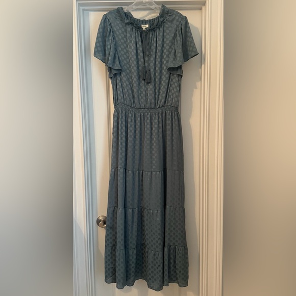 Max Studio Dresses & Skirts - Max Studio Polka Dot Maxi Dress Size XL
